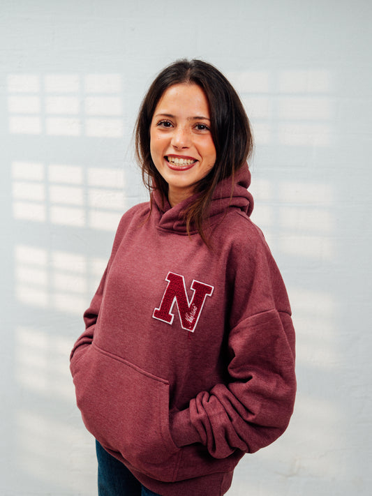 Hansgretel (Oversize) - Dark Red Melange