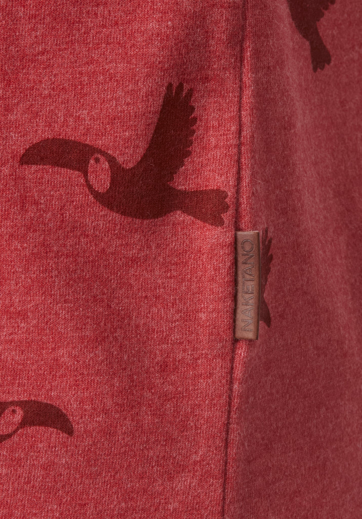 Liebesaus - Ruby Red Melange Allover Birds